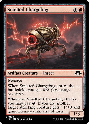 Smelted Chargebug [Modern Horizons 3] 