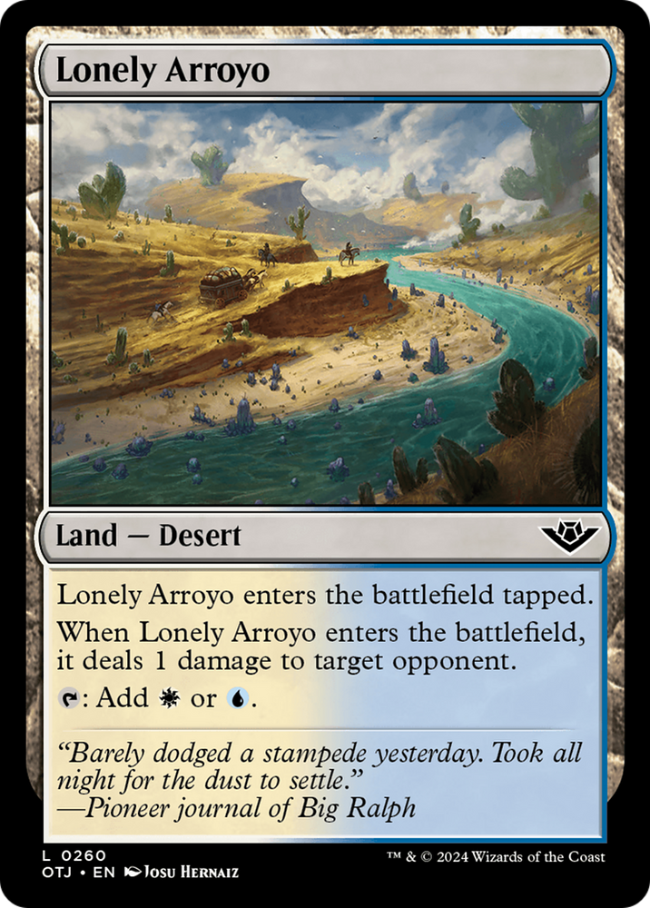 Lonely Arroyo [Outlaws of Thunder Junction] 