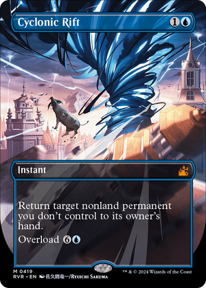 Cyclonic Rift (Anime Borderless) [Ravnica Remastered] 