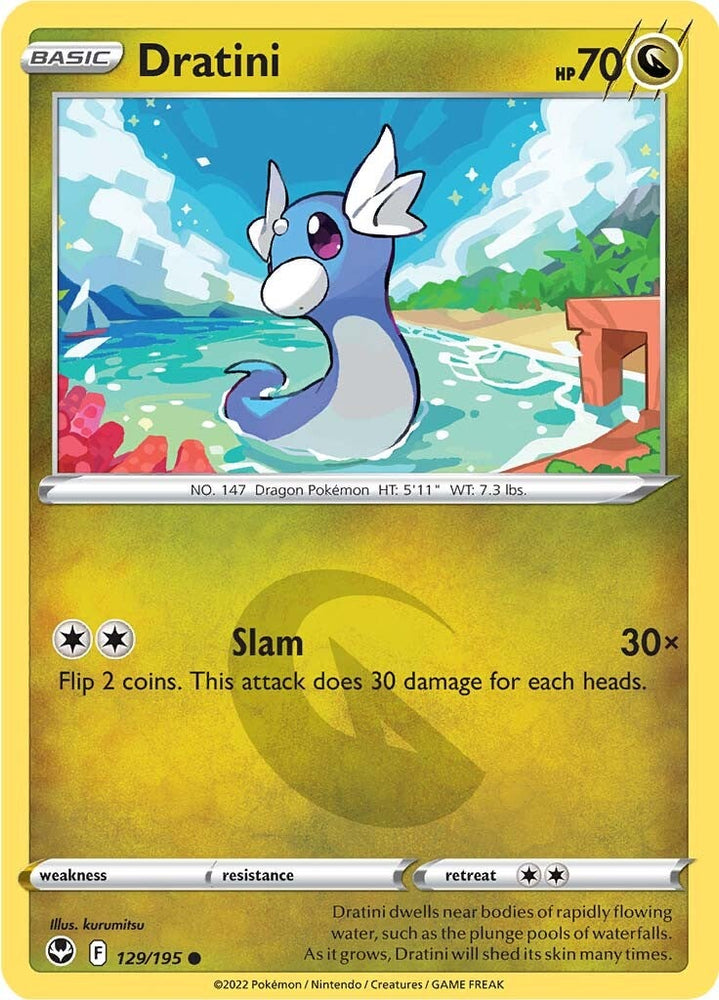 Dratini (129/195) [Sword &amp; Shield: Silver Tempest] 