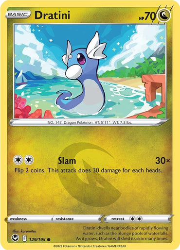 Dratini (129/195) [Sword &amp; Shield: Silver Tempest] 