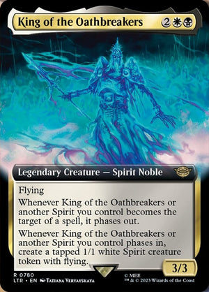 King of the Oathbreakers (Extended Art) (Surge Foil) [The Lord of the Rings: Tales of Middle-Earth] 