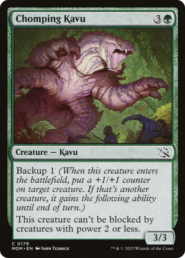 Chomping Kavu [March of the Machine] 