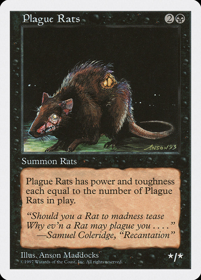 Plague Rats [Fifth Edition] 