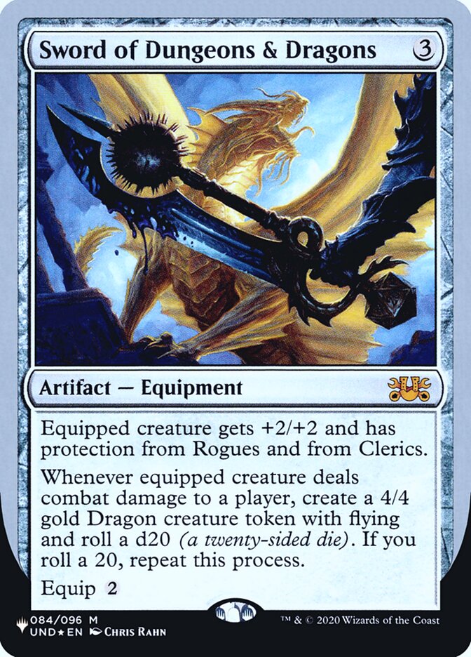 Sword of Dungeons & Dragons (Unfinity Foil Edition) [The List] 