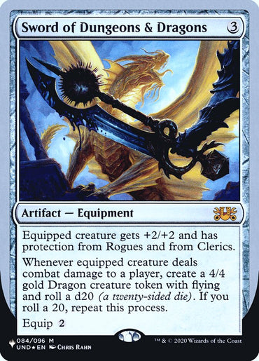 Sword of Dungeons &amp; Dragons (Unfinity Foil Edition) [The List] 