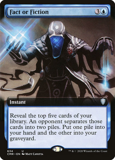 Fact or Fiction (Extended Art) [Commander Legends] 