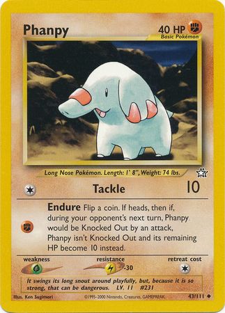 Phanpy (43/111) [Neo Genesis Unlimited] 