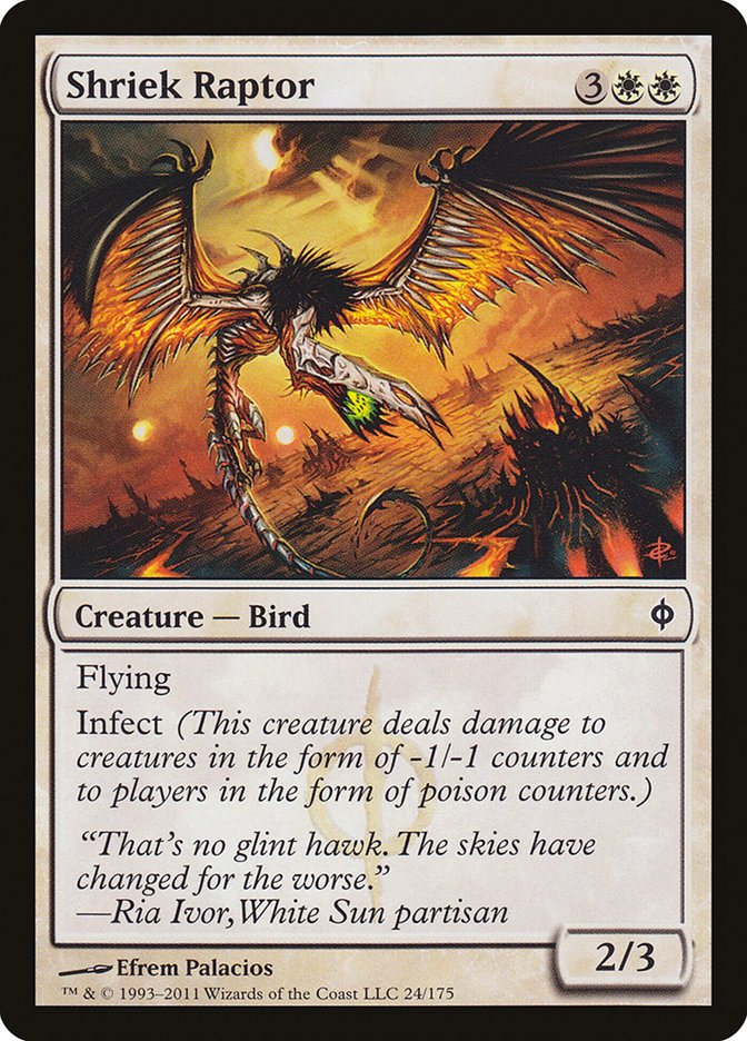 Shriek Raptor [New Phyrexia] 