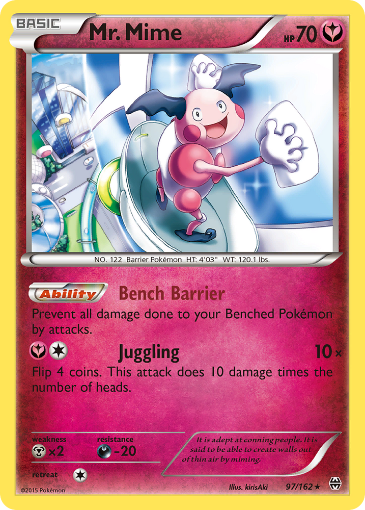 Mr. Mime (97/162) [XY: BREAKthrough]