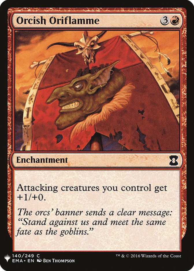 Orcish Oriflamme [Mystery Booster] 