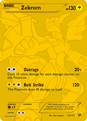 Zekrom (115/113) [Black &amp; White: Legendary Treasures] 