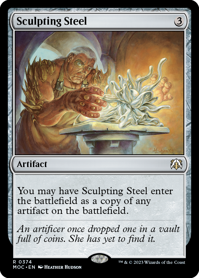 Sculpting Steel [March of the Machine Commander] 