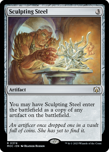 Sculpting Steel [March of the Machine Commander] 