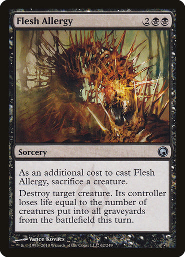 Flesh Allergy [Scars of Mirrodin] 