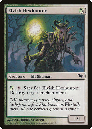 Elvish Hexhunter [Shadowmoor] 