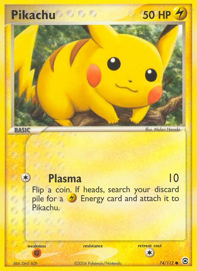 Pikachu (74/112) [EX: FireRed & LeafGreen] 