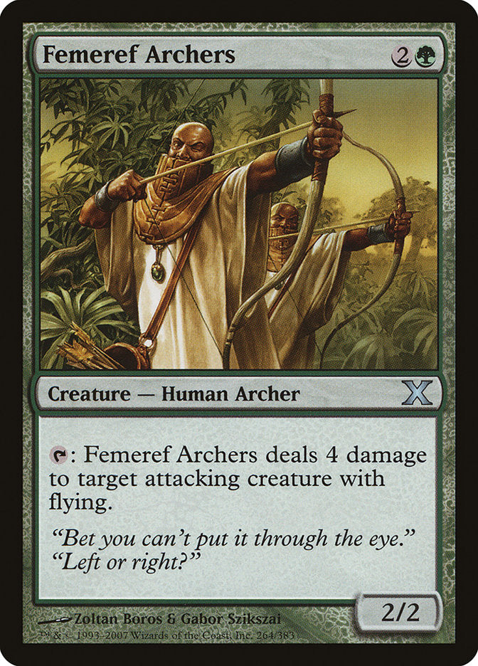 Femeref Archers [Tenth Edition] 