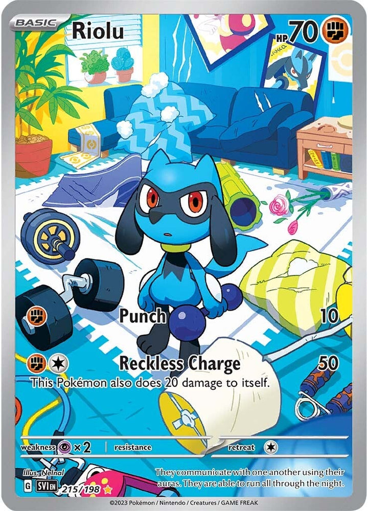 Riolu (215/198) [Scarlet &amp; Violet: Base Set] 