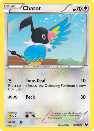 Chatot (85/108) [Black &amp; White: Dark Explorers] 
