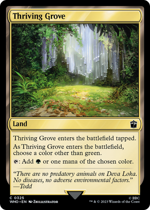 Thriving Grove [Doctor Who] 