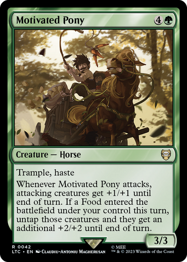 Motivated Pony [The Lord of the Rings: Tales of Middle-Earth Commander] 