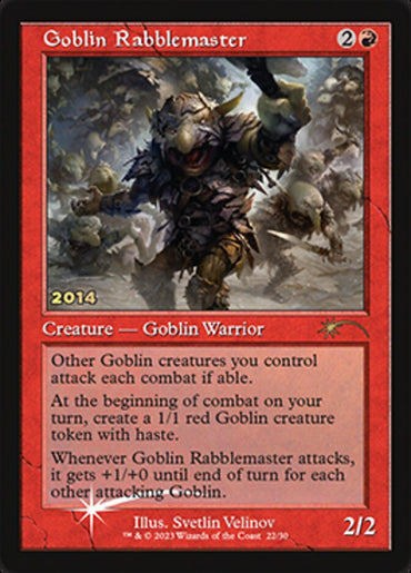 Goblin Rabblemaster [30th Anniversary Promos] 