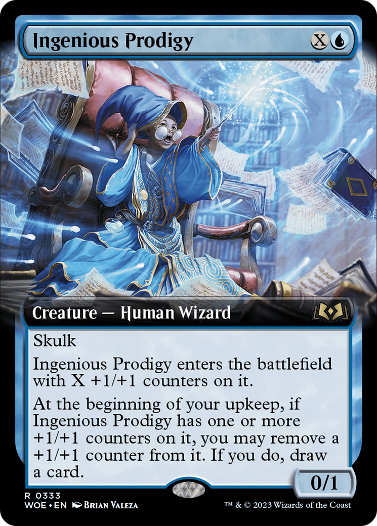 Ingenious Prodigy (Extended Art) [Wilds of Eldraine] 