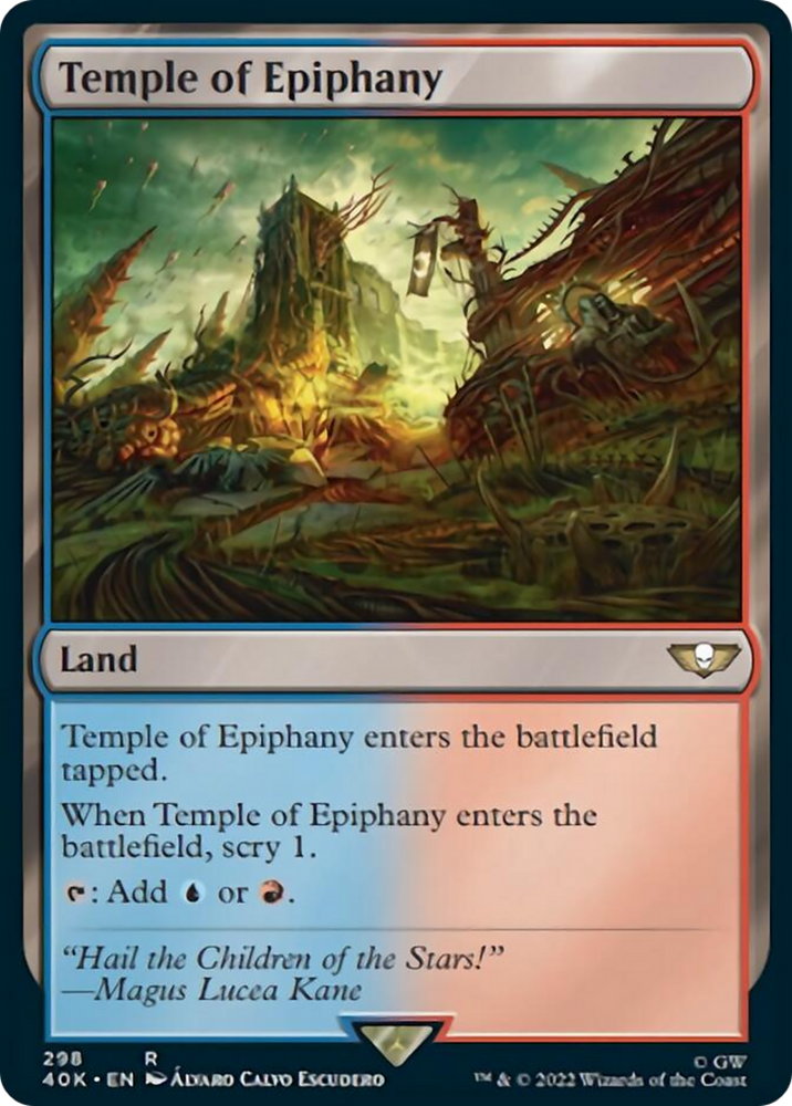Temple of Epiphany (Surge Foil) [Warhammer 40,000] 