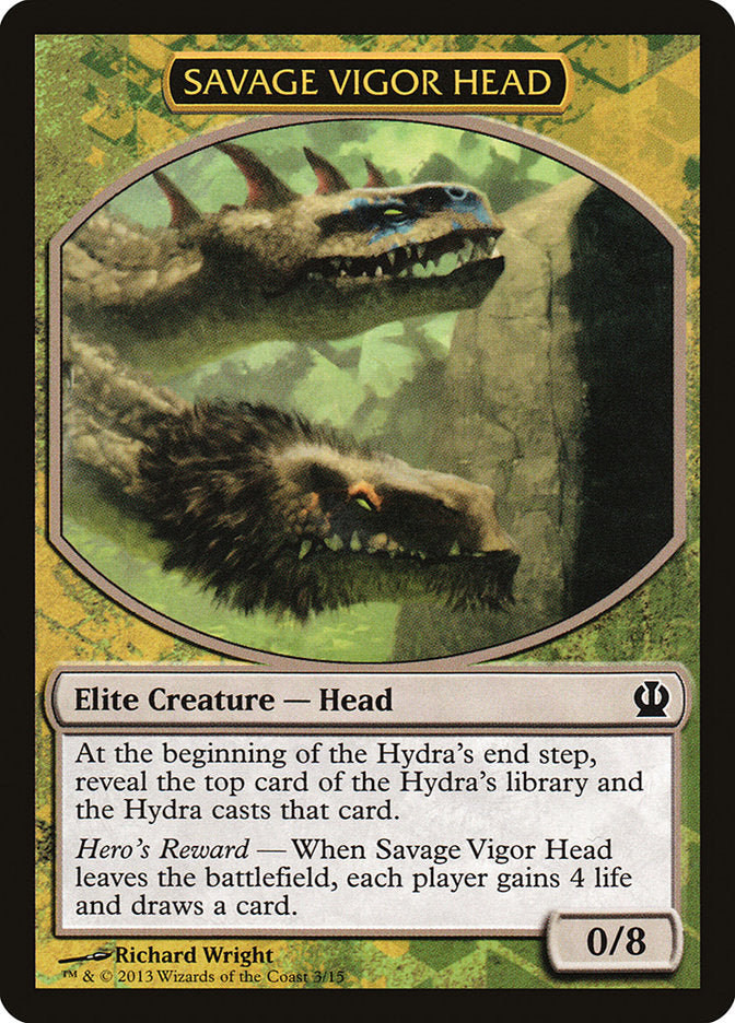 Savage Vigor Head [Theros Face the Hydra] 