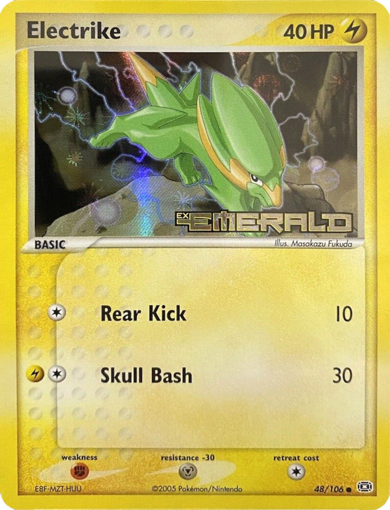 Electrike (48/106) (Stamped) [EX: Emerald] 