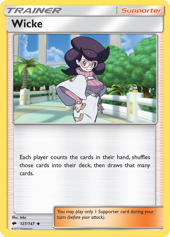 Wicke (127/147) [Sun &amp; Moon: Burning Shadows] 