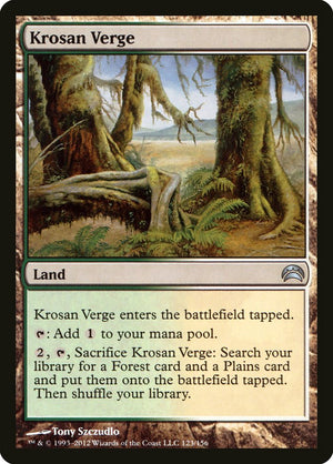 Krosan Verge [Planechase 2012] 