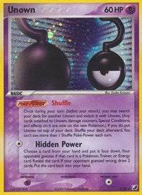 Unown (?) (?/28) [EX: Unseen Forces] 