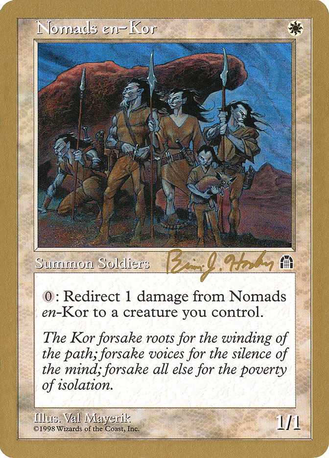 Nomads en-Kor (Brian Hacker) [World Championship Decks 1998] 