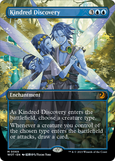 Kindred Discovery (Anime Borderless) [Wilds of Eldraine: Enchanting Tales] 