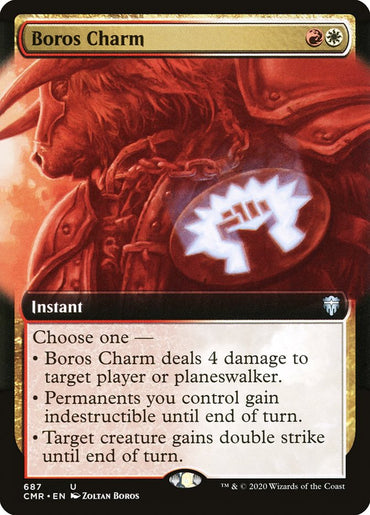 Boros Charm (Extended Art) [Commander Legends] 