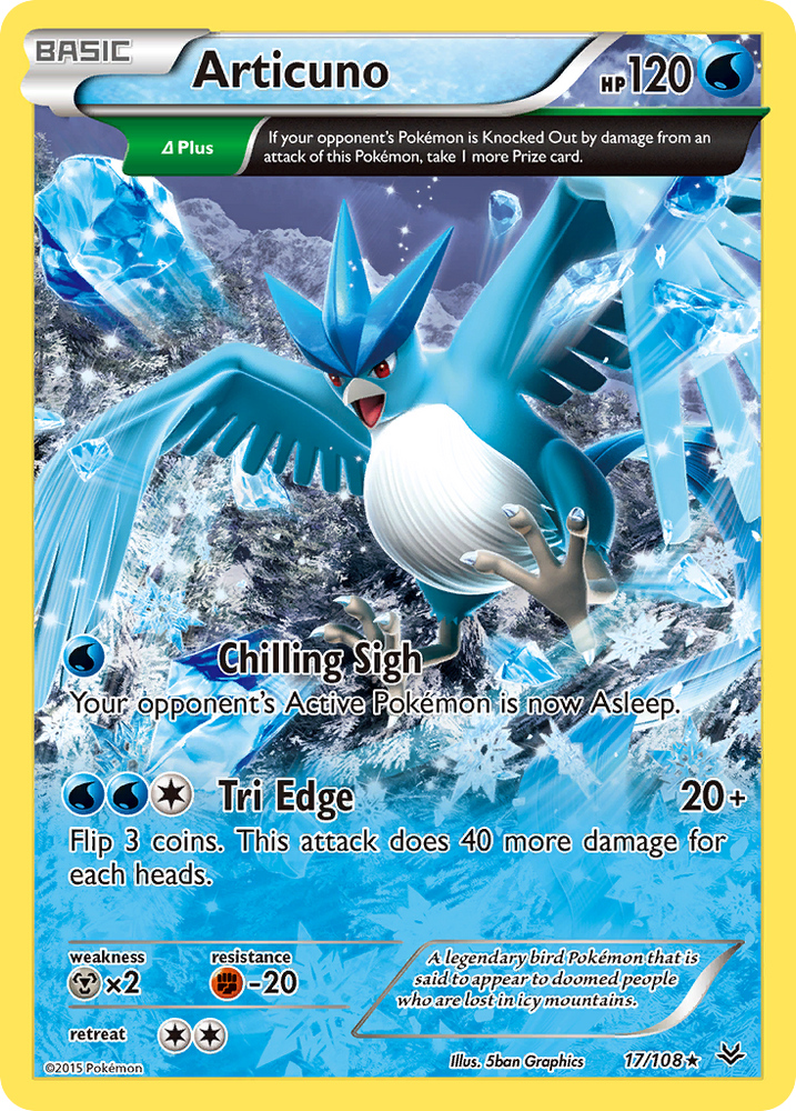 Articuno (17/108) [XY: Roaring Skies] 