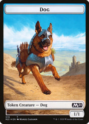 Demon // Dog Double-Sided Token [Core Set 2021 Tokens] 