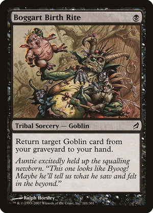 Boggart Birth Rite [Lorwyn] 