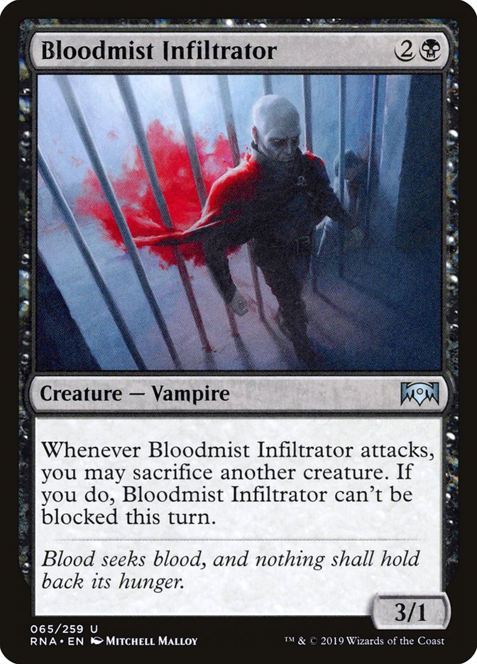 Bloodmist Infiltrator [Ravnica Allegiance] 