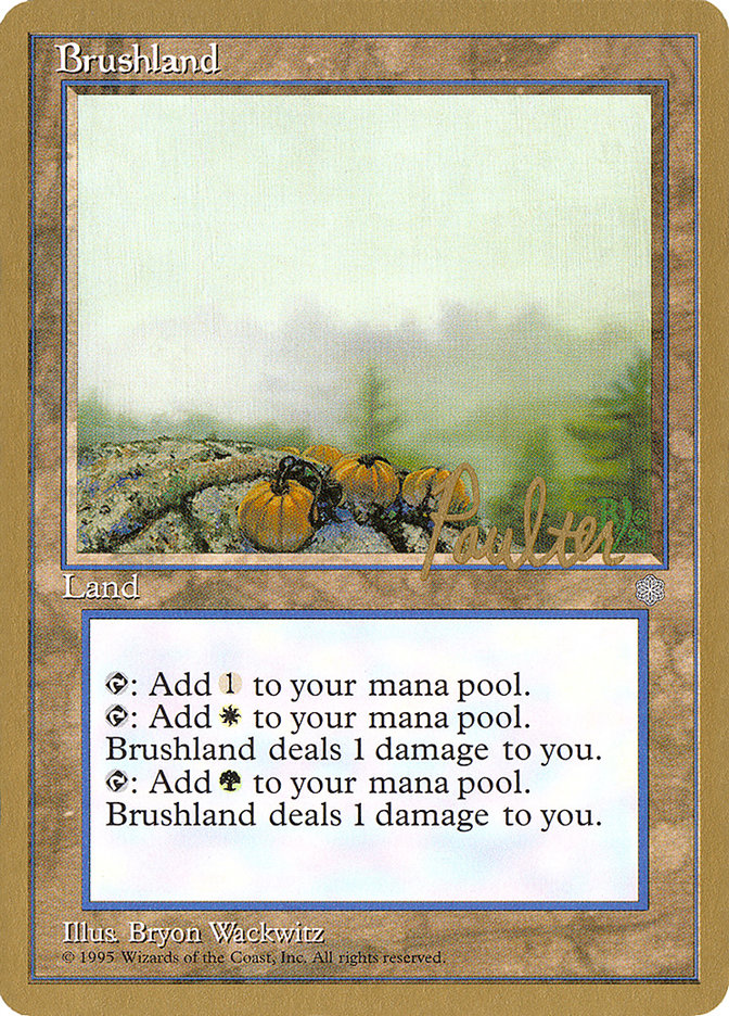 Brushland (Preston Poulter) [Pro Tour Collector Set] 