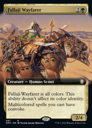 Fallaji Wayfarer (Extended Art) [Dominaria United Commander] 