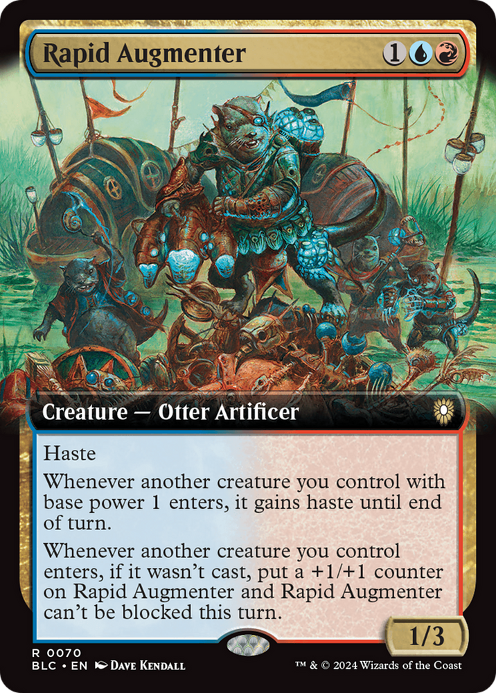 Rapid Augmentation (Extended Art) [Bloomburrow Commander] 