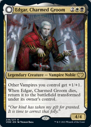 Edgar, Charmed Groom // Edgar Markov's Coffin [Innistrad: Crimson Vow] 