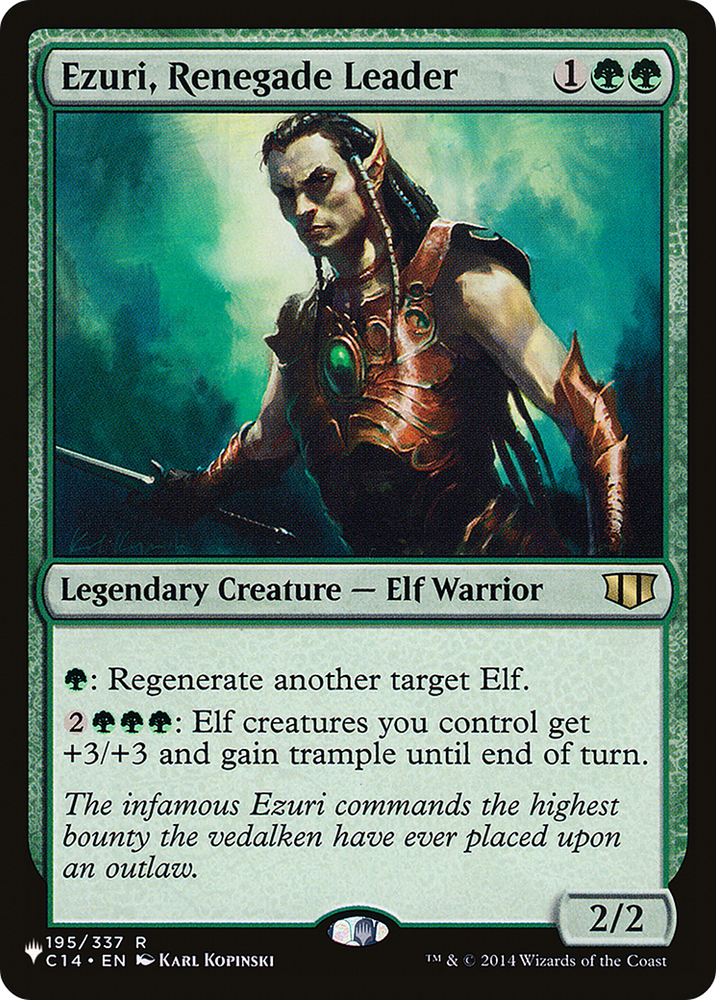 Ezuri, Renegade Leader [The List] 