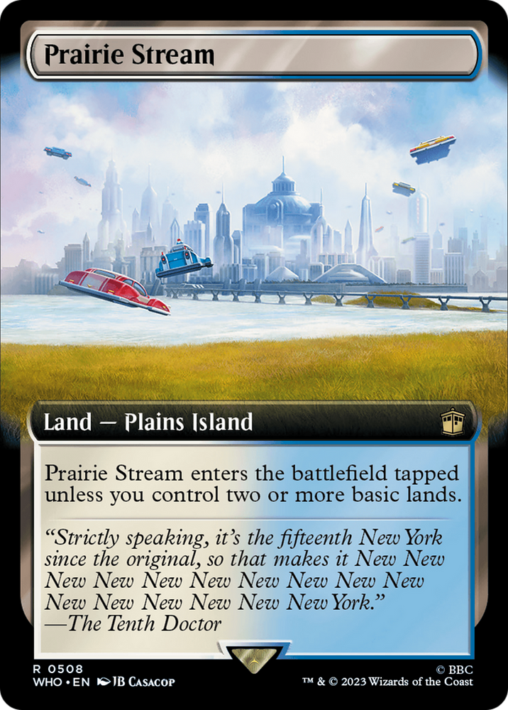 Prairie Stream (Extended Art) [Doctor Who] 
