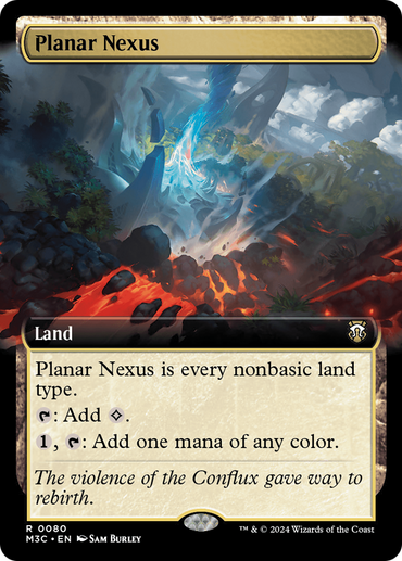 Planar Nexus (Extended Art) [Modern Horizons 3 Commander] 