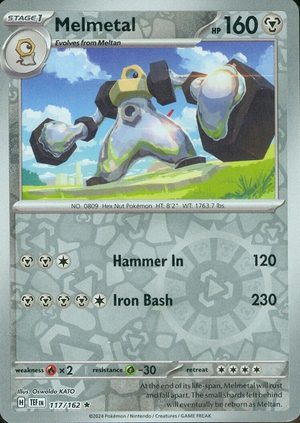 Melmetal (117/162) [Scarlet &amp; Violet: Temporal Forces] 