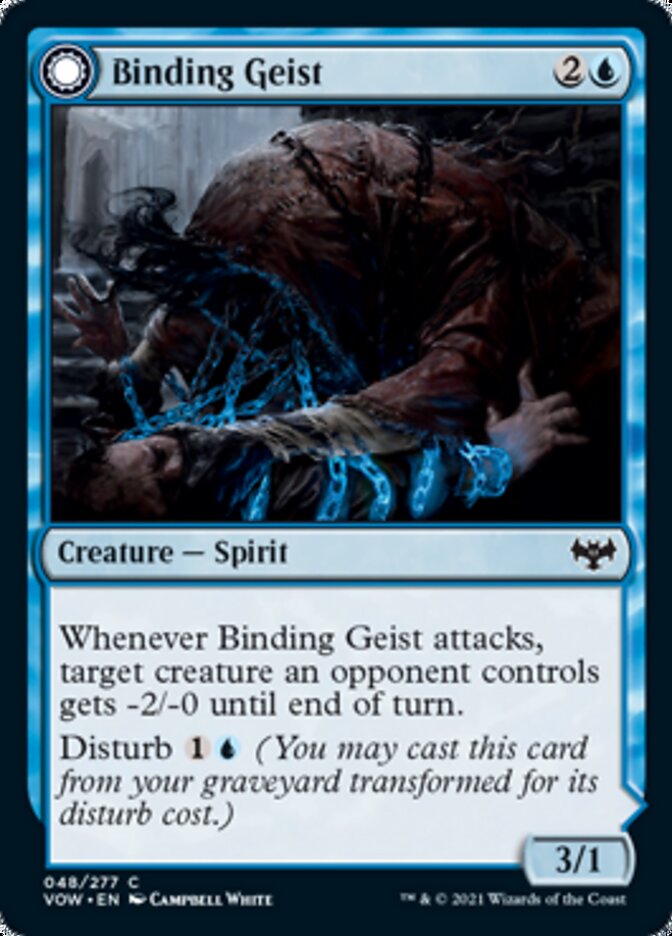 Binding Geist // Spectral Binding [Innistrad: Crimson Vow] 